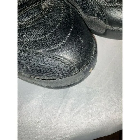Nike Air Jordan 12 XII The Master Size 10 Black Metallic Gold