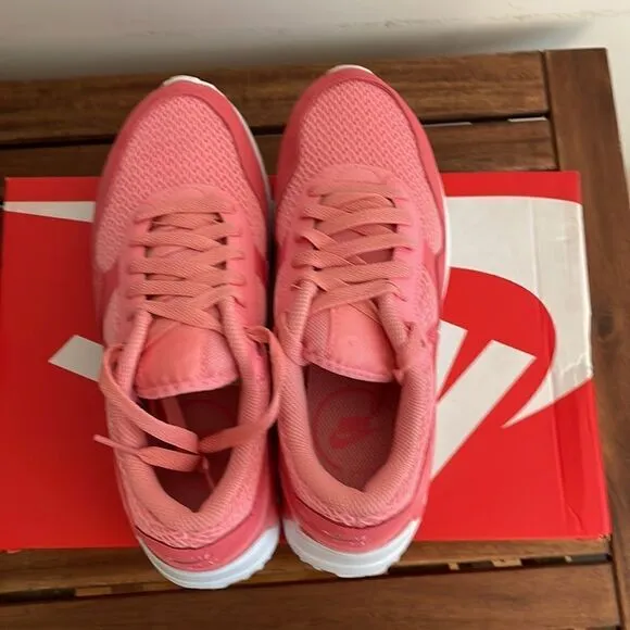 Nike Air Max System Coral Chalk USA Women Size 6.5/UK 4/EU 37.5(DM9538-601)