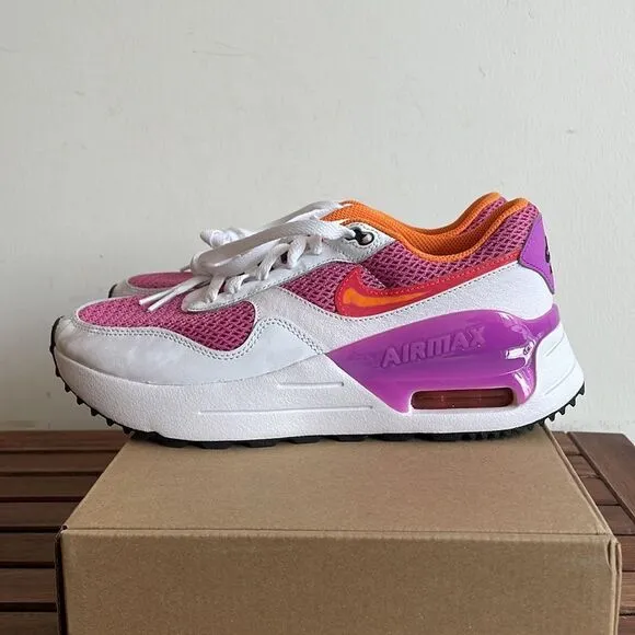Nike Air Max System Cosmic Fuchsia USA Women Size 7.5/UK 5/EU 38.5(FD0825-600)