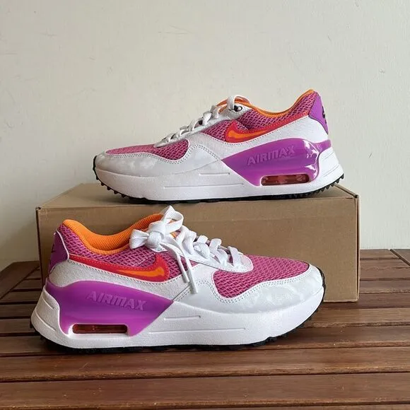 Nike Air Max System Cosmic Fuchsia USA Women Size 7.5/UK 5/EU 38.5(FD0825-600)