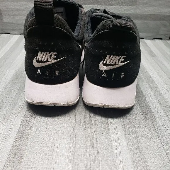 Nike air max tavas black suede shoes
