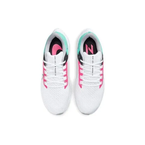 Nike Air Zoom Pegasus 38 CW7356-102 Men White/Wolf Grey/Pink Sneaker Shoes CG891