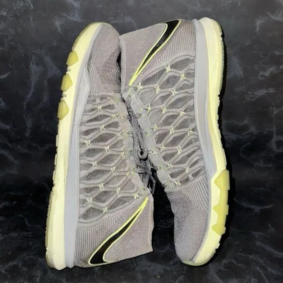Nike Train Ultrafast Flyknit CR7 Gray Green Altheitc Sneakers Shoes Men Size 13