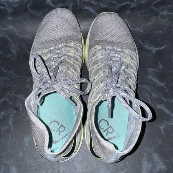Nike Train Ultrafast Flyknit CR7 Gray Green Altheitc Sneakers Shoes Men Size 13