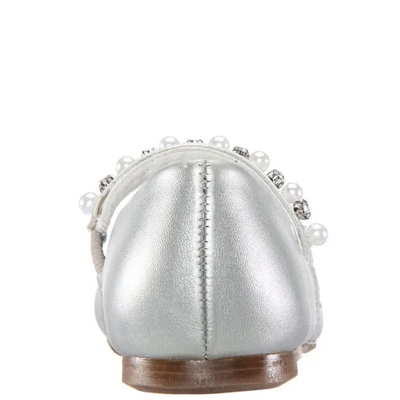 Nina Nataly Toddler Silver‎ Soft Nappa