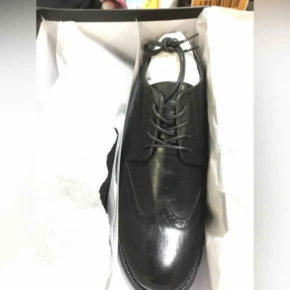 Nine West Men's Garnet Oxford Shoe Men's Shoes 9.5 NWT Black