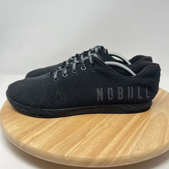No Bull Superfabric Trainer Mens 11.5 Women Size 13 Triple Black Weight Shoes