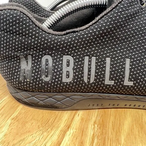 No Bull Superfabric Trainer Mens 11.5 Women Size 13 Triple Black Weight Shoes