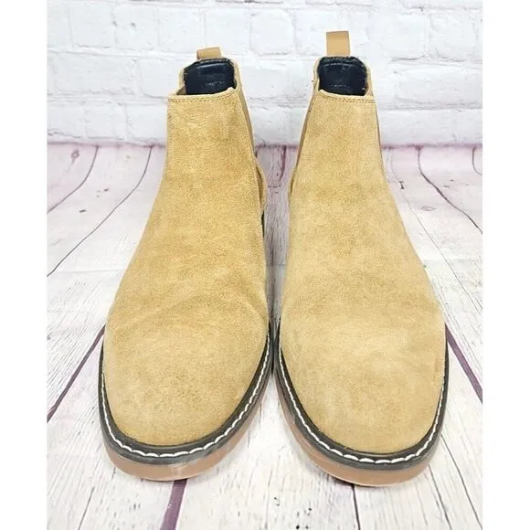 Nordstrom Leather Suede Ankle Boots Shoes Men's Size 9.5