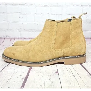 Nordstrom Leather Suede Ankle Boots Shoes Men's Size 9.5