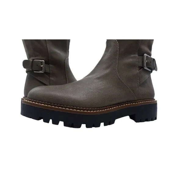 Nordstrom Rack Mara Toll Lug Sole Boot,  Granite Gray, Size 6, M