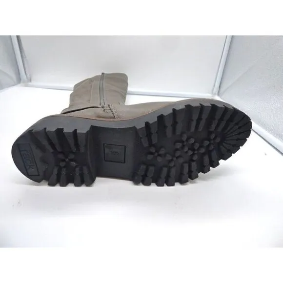 Nordstrom Rack Mara Toll Lug Sole Boot,  Granite Gray, Size 6, M