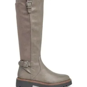 Nordstrom Rack Mara Toll Lug Sole Boot,  Granite Gray, Size 6, M