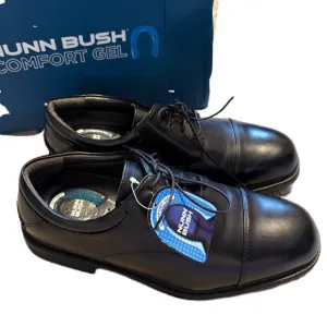 Nunn Bush Comfort Gel Dress Shoes 10 1/2 Wide Black NEW Men’s Oxford