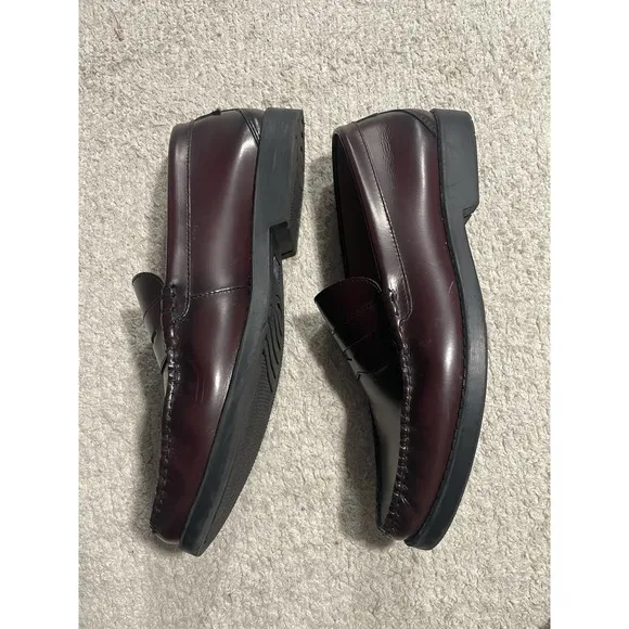 Nunn Bush Dress Shoes Men's Size 11.5m Brown Loafers Leather 84109-601 Slip On