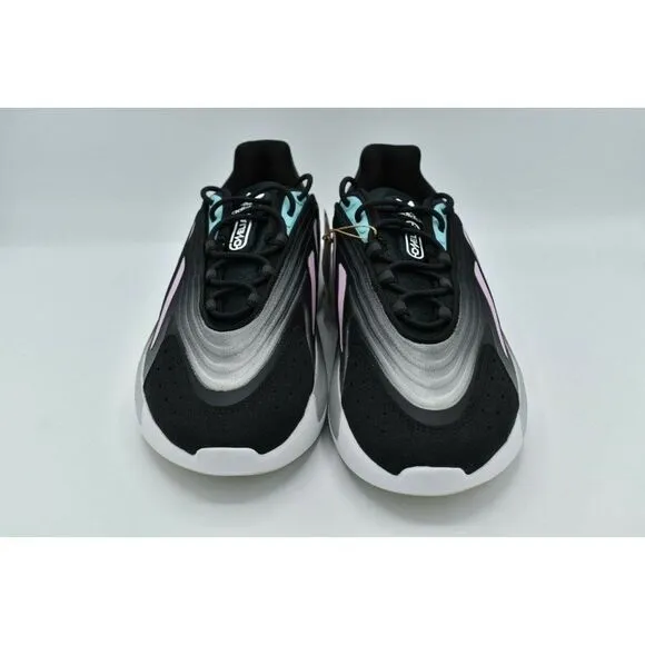 NWB Adidas Womens Size 8.5 Ozelia W Core Black Pink Cloud White Shoes H04266