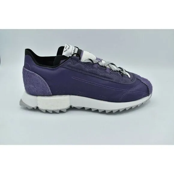 NWB Adidas Originals Womens Size 8 SL 7600 W Purple Black White Shoes EG6815