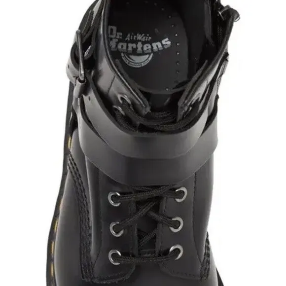 NWOB Dr. Martens Cristofor Leather Harness Lace Up Boots