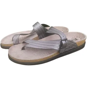 NWOB Mephisto Helen Grey Twist Comfort Sandal Cork Women's EU 42 US Woman's 11