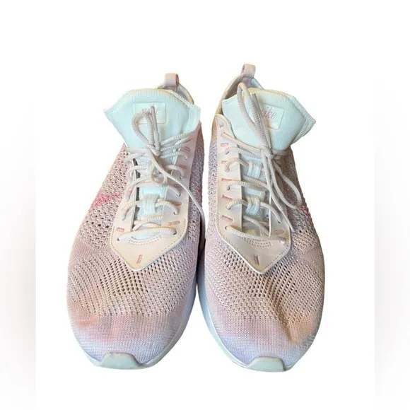 NWOB Nike Air Max Flyknit Racer Low Soft Pink W Shoes Women's US11.5 FJ4577-100