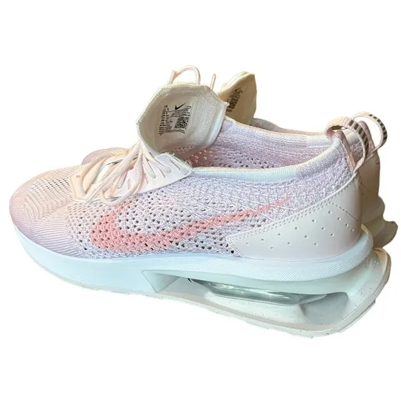 NWOB Nike Air Max Flyknit Racer Low Soft Pink W Shoes Women's US11.5 FJ4577-100