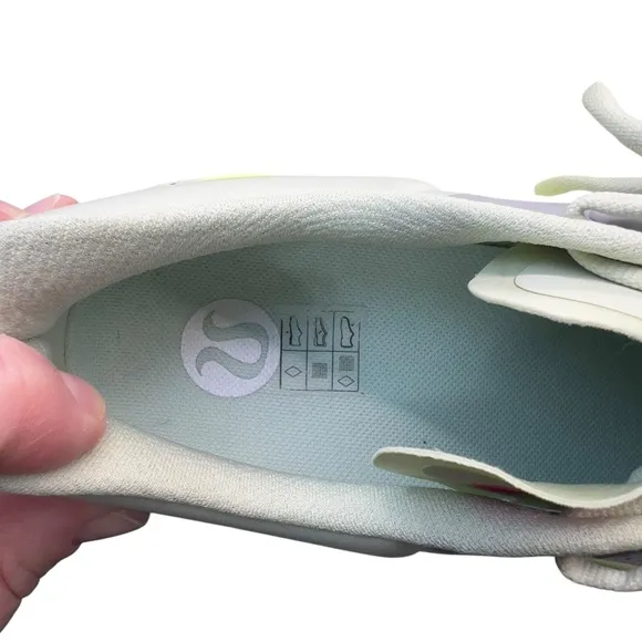 NWOT 8.5 Lululemon Blissfeel Trail Womens Running Shoe Dewy/SILD/FZap