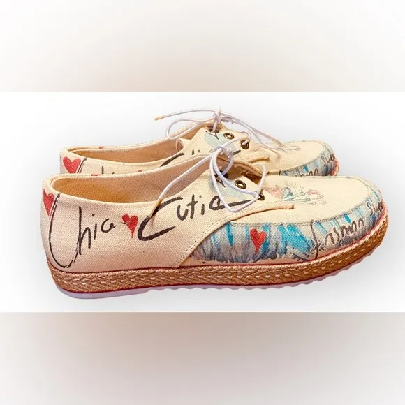 NWOT Goby Chic Cute Sneakers Shoes SZ 10