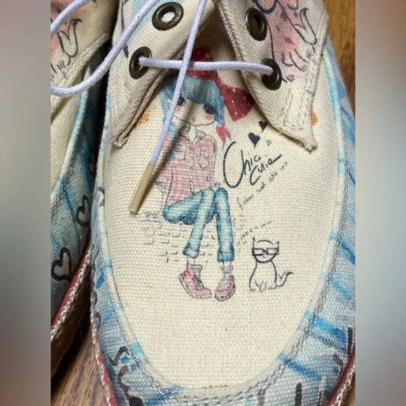 NWOT Goby Chic Cute Sneakers Shoes SZ 10