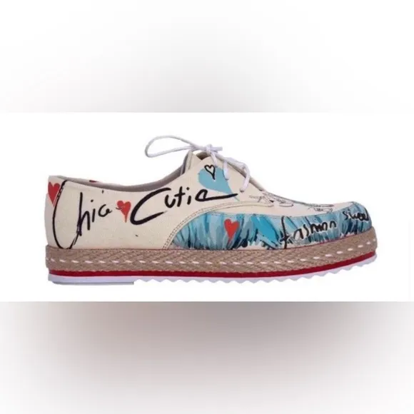 NWOT Goby Chic Cute Sneakers Shoes SZ 10