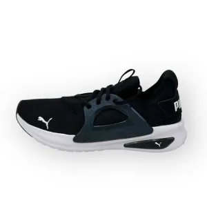 NWOT Puma Softride Enzo Nova Shine Running 377917 01 Shoes Black/White Women 8.5