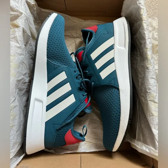 NWT Adidas X_PLR Reflective Petrol Light Special Edition Athletic Shoes Men 8M