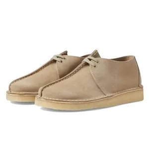 NWT Clarks Women's Desert Trek Shoes ,Sand Suede-Size 7