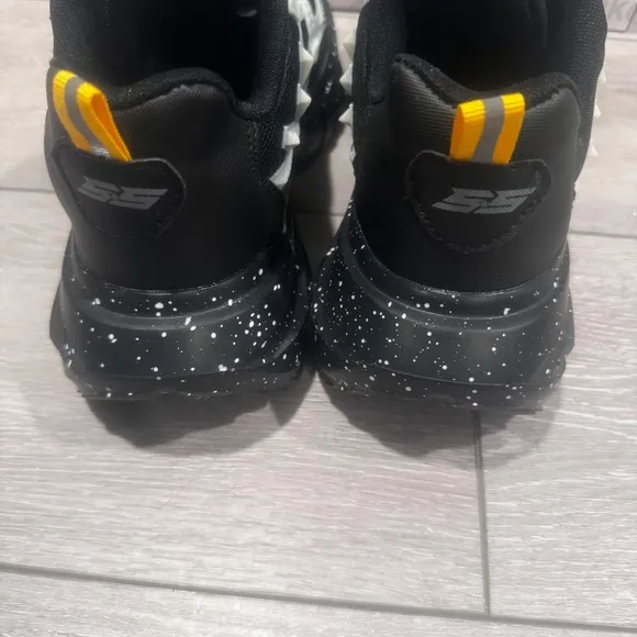 NWT EXSS GLOW IN THE DARK SNEAKERS SHOES NO LACE