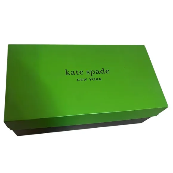 NWT KATE SPADE NEW YORK CITY LIGHTS SPARKLY SILVER LOAFERS WOMENS SIZE 8