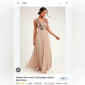 Nwt LULU’s Evening Gown size XS
