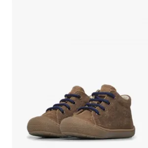 NWT NATURINO COCOON Suede first-steps shoes in Brown