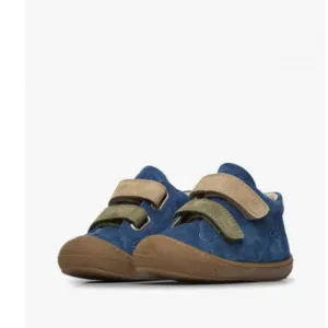 NWT NATURINO CORKEL VL Suede first-steps shoes in Navy
