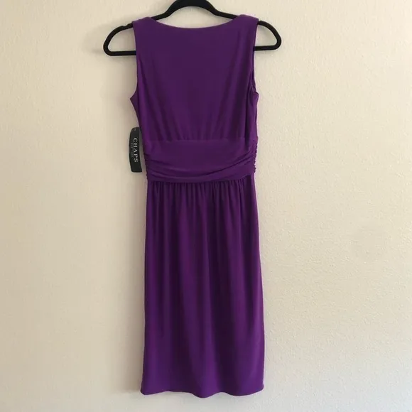 NWT Purple Chaps Dress