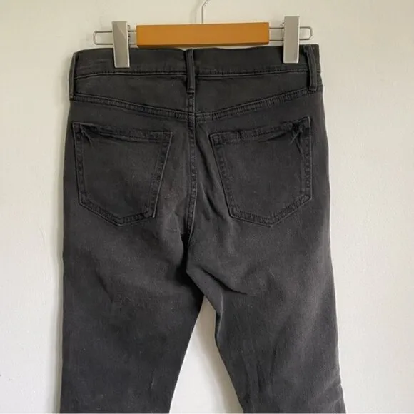 Nwt 🆕 Sam Edelman Women Linnie Kick Flare High Rise Waist Jeans • Black • US 25