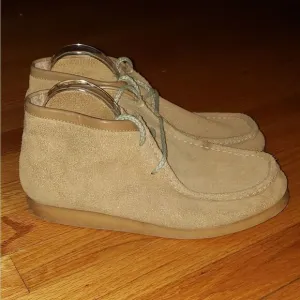 Oak Harbor Suede Leather Desert Boots Chukka Shoes