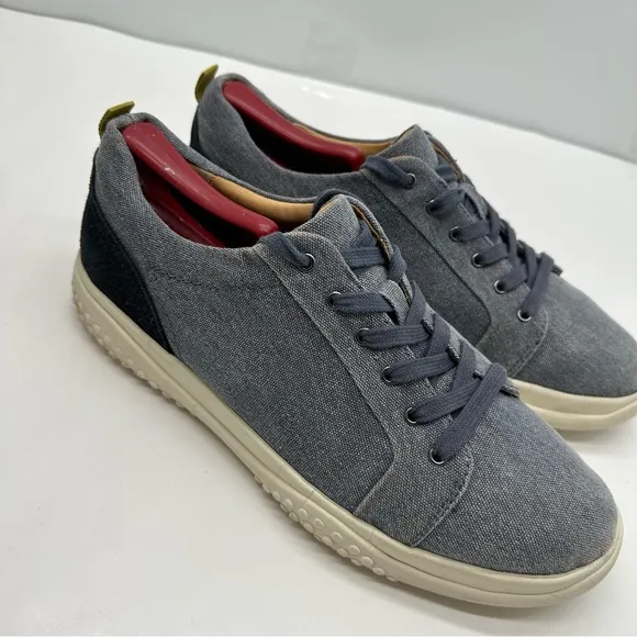 Oliver Cabell Men’s 10.5 Hardell Casual Shoes Sneakers Canvas Low Lace Y2K