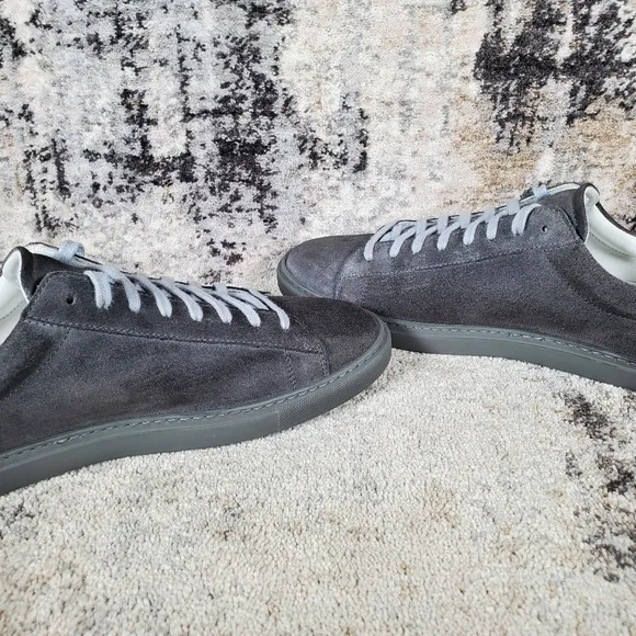 Oliver Cabell Men's Low 1 Pigment Sneacker Grey Blue Suede Size 42/9