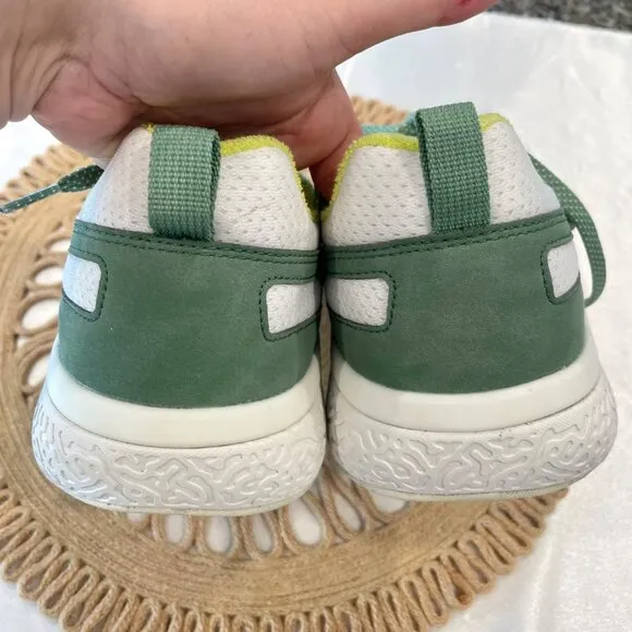 Olukai Bright White/Leaf 'Anau Men's Pickleball Shoes 10545-WBSE M12