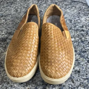 Olukai Lae‘ahi Lauhala men leather summer shoes Sz 8