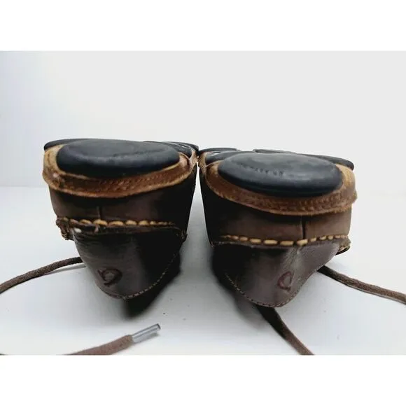 Olukai Men 9 brown color