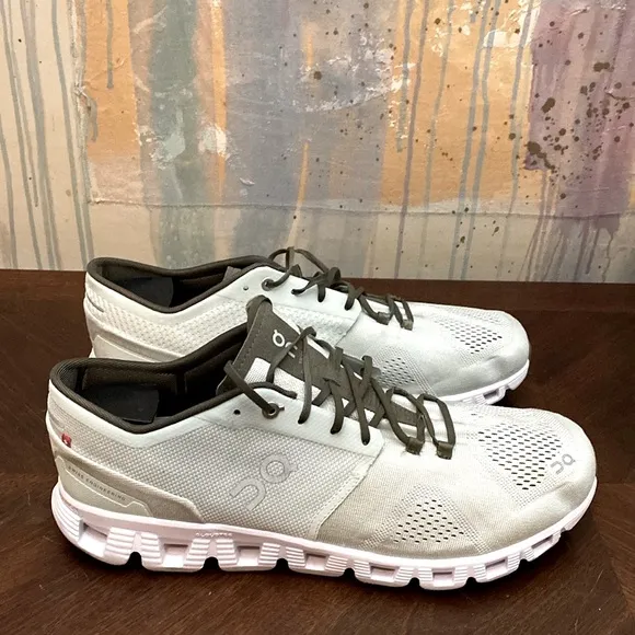 On Cloud X 2 On Running  In Aloe/White Mens Running Sneakers Shoes size 13
