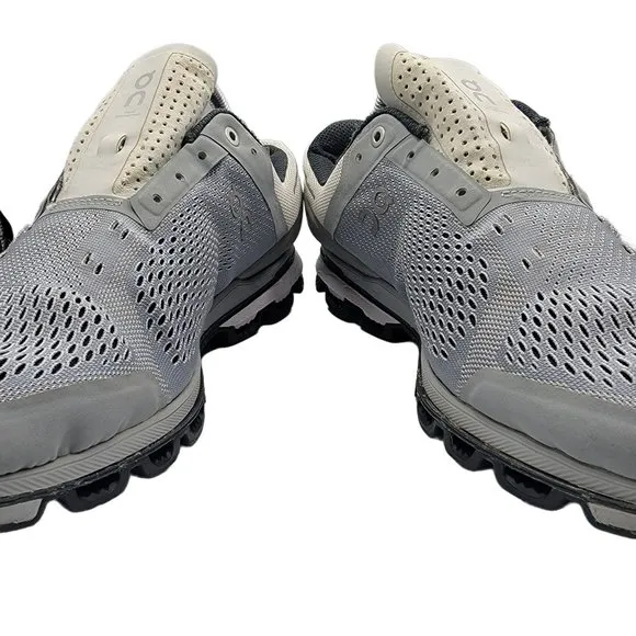 On Cloudsurfer Mens Size 10 Gray Running Shoes Athletic Comfort Cushioned