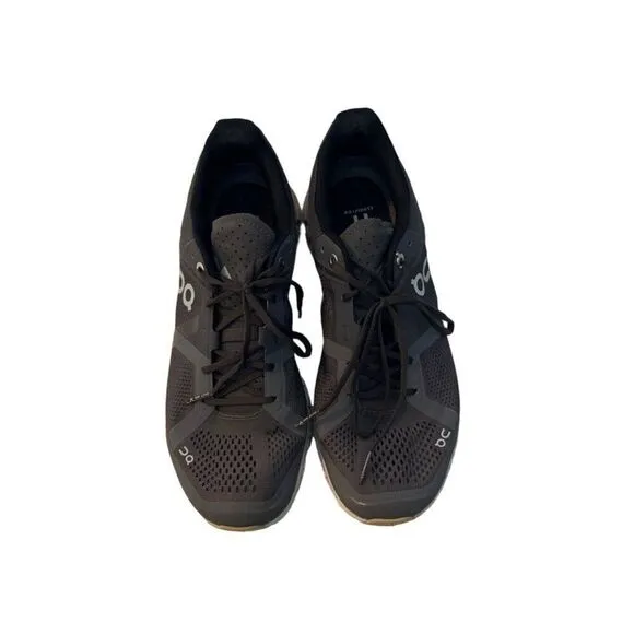 On Cloud Womens Running Shoes W8 EUR39 UK6 Gray &amp; Black