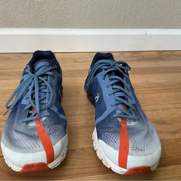 On Men's Running Cloudflow 3.0 Sneakers Shoes Light Blue Lake Flare Size 11