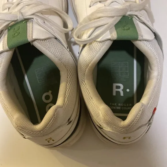 on THE ROGER Center Court Cloudtec Sneaker Shoes 48.98968 Men White Coral Sz
